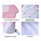 BABY SILICONE TEETHING MITTEN GLOVES