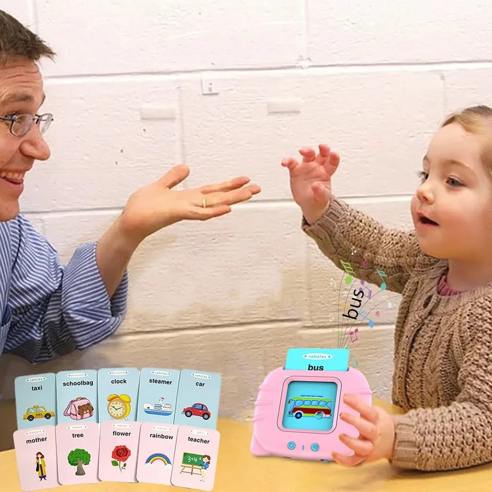 Audible Flash cards Reading Machine Toy