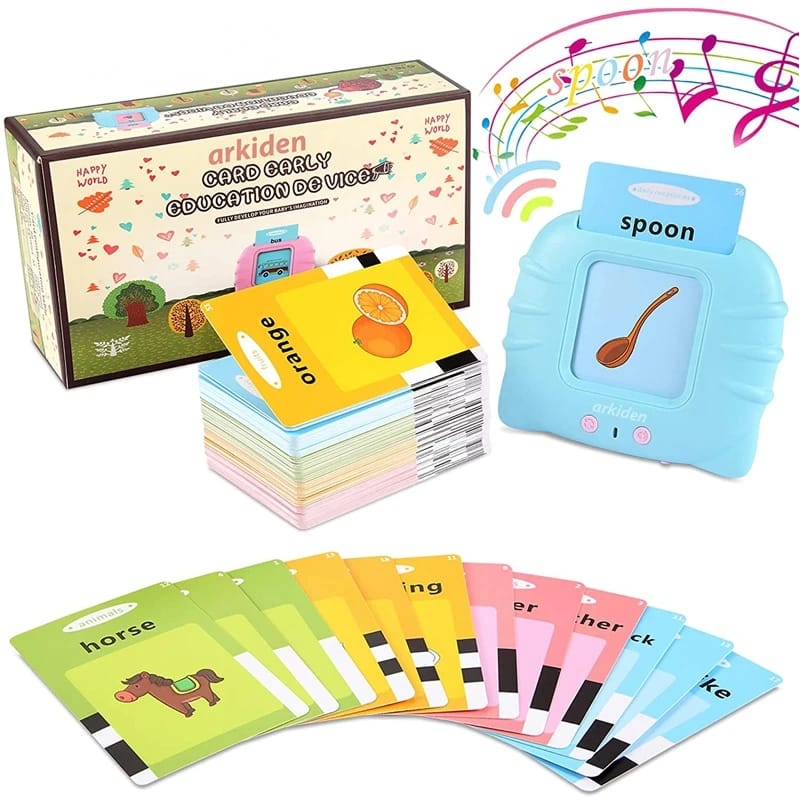 Audible Flash cards Reading Machine Toy