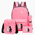 4 Piece School Bag Set