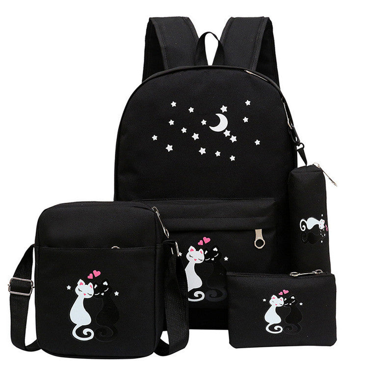 4 Piece School Bag Set