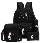 4 Piece School Bag Set