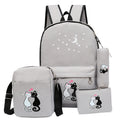 4 Piece School Bag Set
