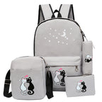 4 Piece School Bag Set