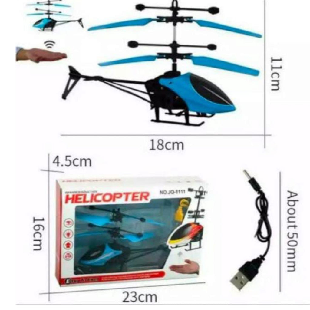 Infrared Induction LED Helicopter, Rechargeable Flying Toy
