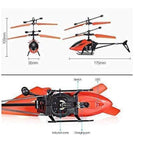 Infrared Induction LED Helicopter, Rechargeable Flying Toy