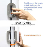 Refrigerator Door Lock for Child Safety