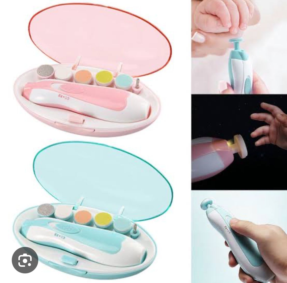 Kidoo Electric Nail Clipper Kit for Baby & Toddler Nails