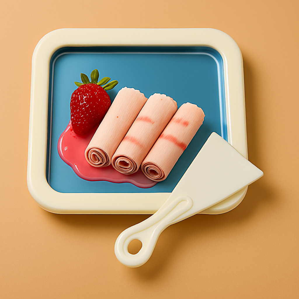 Ice Cream Rolls Maker