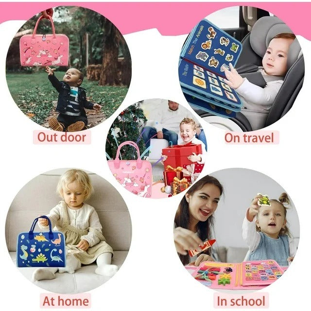Kidoo Montessori Busy Book For Toddlers