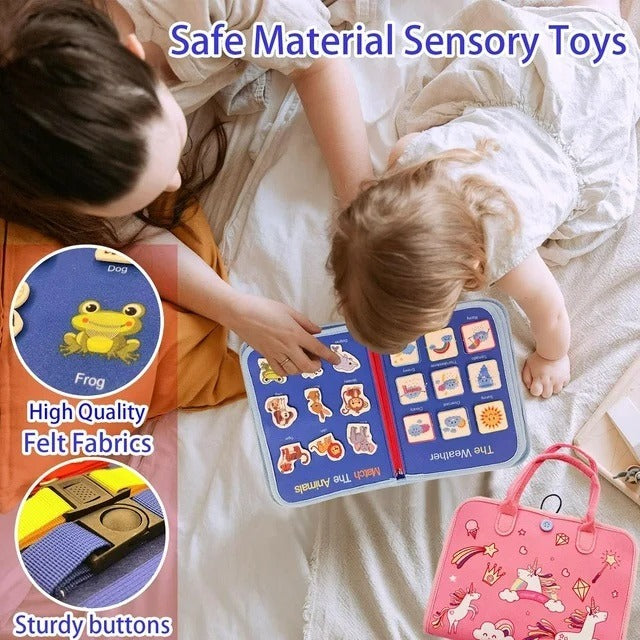 Kidoo Montessori Busy Book For Toddlers