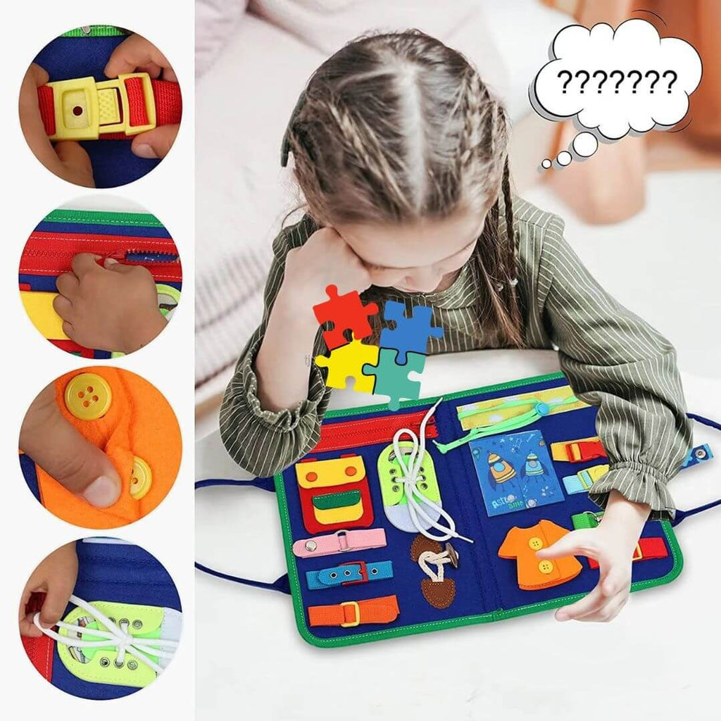 Kidoo Montessori Busy Book For Toddlers