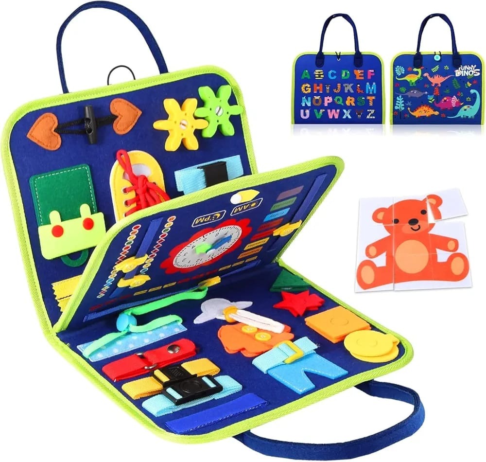 Kidoo Montessori Busy Book For Toddlers