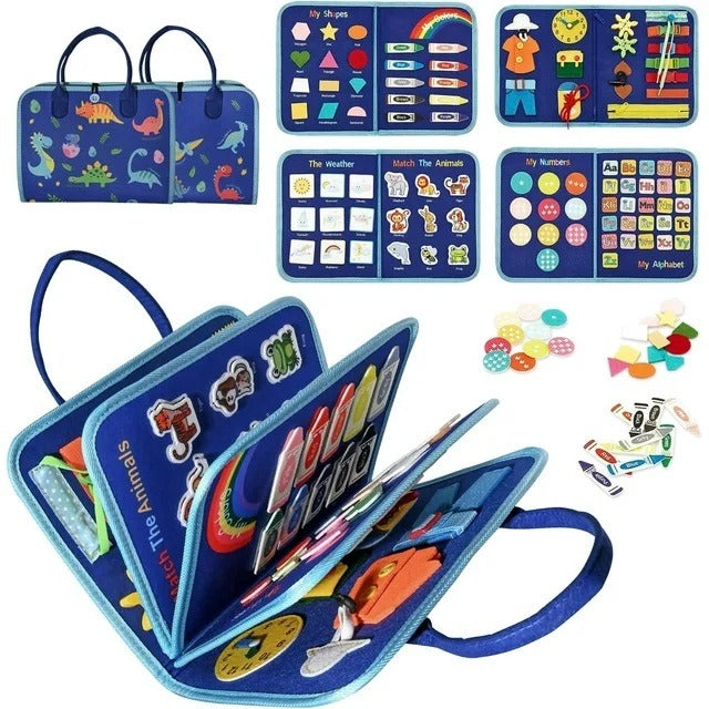 Kidoo Montessori Busy Book For Toddlers