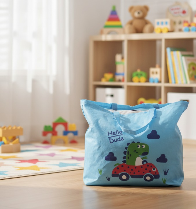 Dinosaur Print Storage Bag