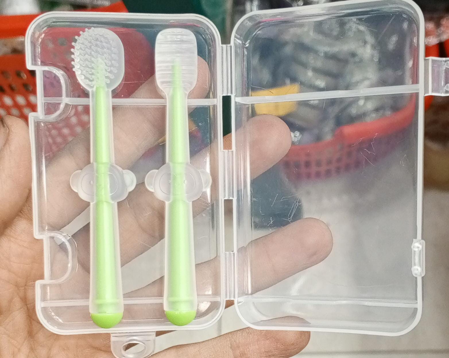 Silicon tooth brush for baby & toddlers