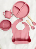Premium Silicone Baby Feeding Set (6-Piece)