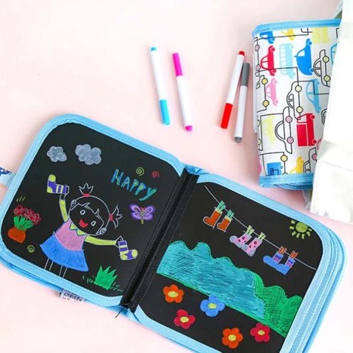 Erasable Doodle Magic Blackboard Book