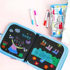 Erasable Doodle Magic Blackboard Book