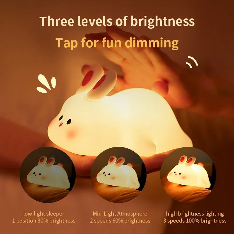 Rabbit Silicone Lamp