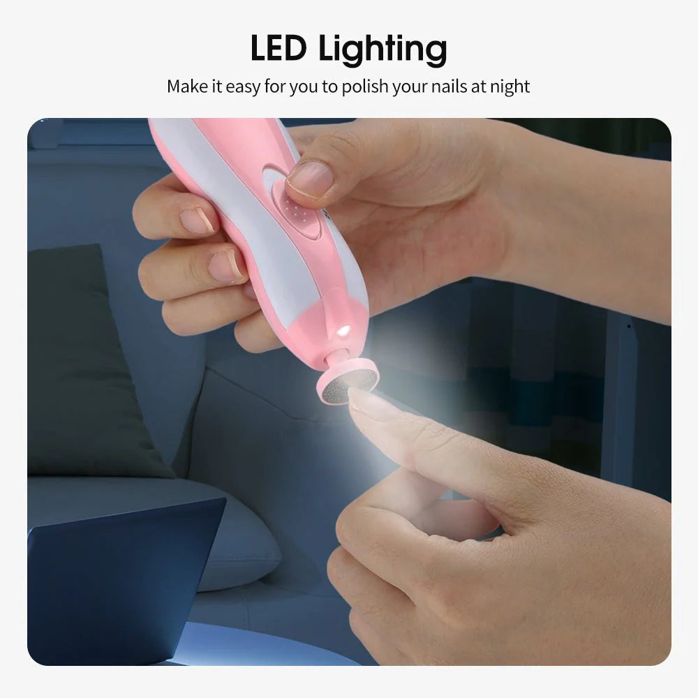 Kidoo Electric Nail Clipper Kit for Baby & Toddler Nails