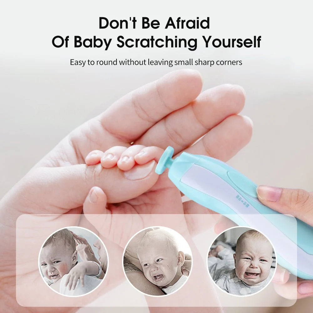 Kidoo Electric Nail Clipper Kit for Baby & Toddler Nails