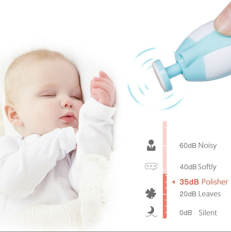 Kidoo Electric Nail Clipper Kit for Baby & Toddler Nails