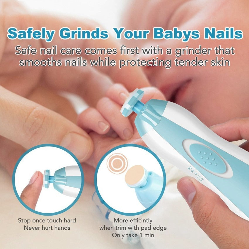 Electric Nail Clipper Kit for Baby & Toddler Nails