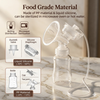Motherly Care Electric Breast Pump for clogged ducts