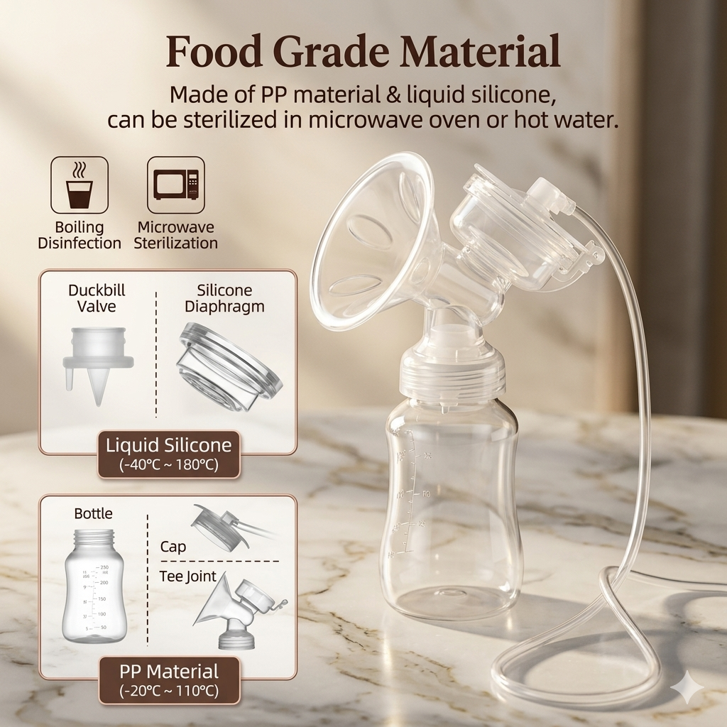 Motherly Care Electric Breast Pump for clogged ducts