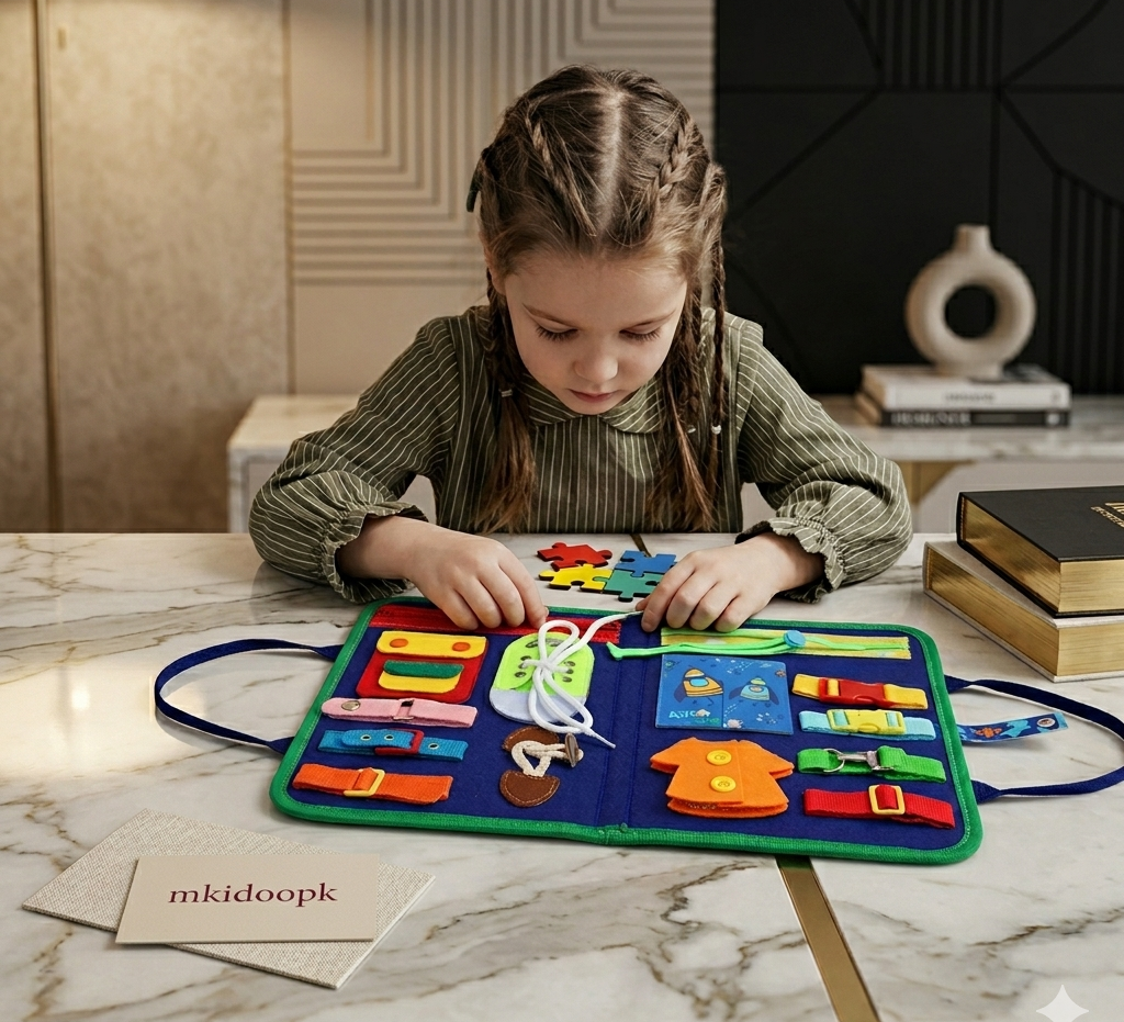 Kidoo Montessori Busy Book For Toddlers