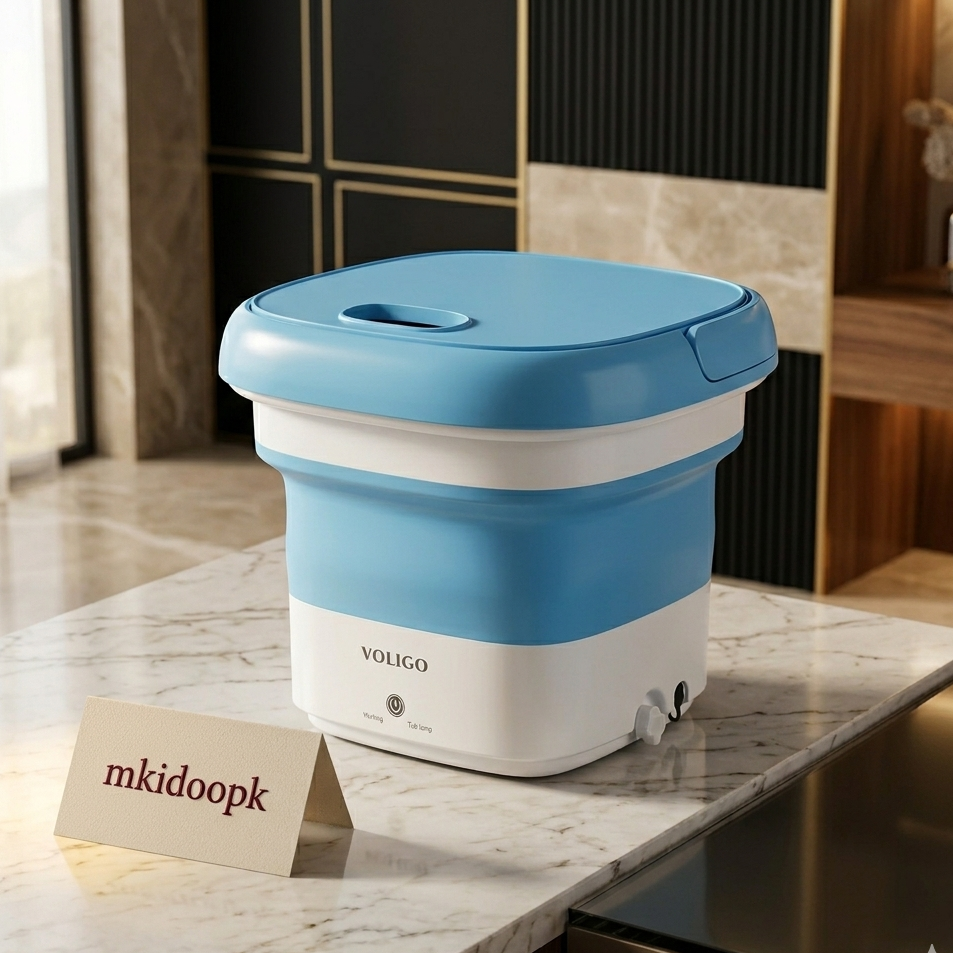 Imported Foldable Mini Washing Machine