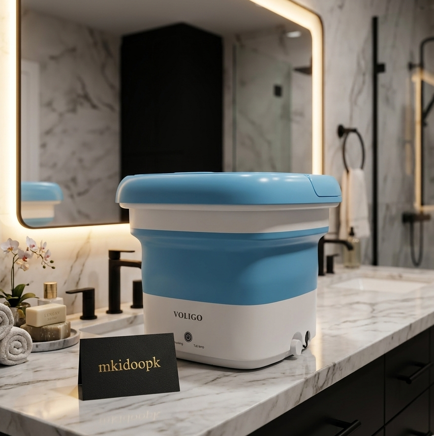 Imported Foldable Mini Washing Machine