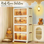 Kids Transparent Storage Rack